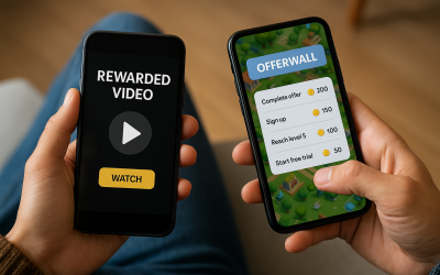 Rewarded Video Ads vs Offerwalls: Which Works Best for Game Monetization?
