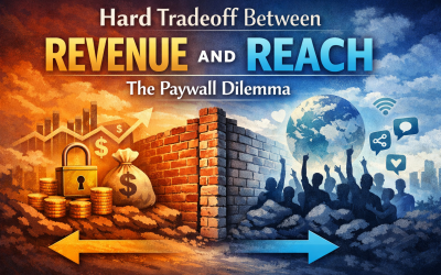 Hard Tradeoff Between Revenue and Reach: The Paywall Dilemma